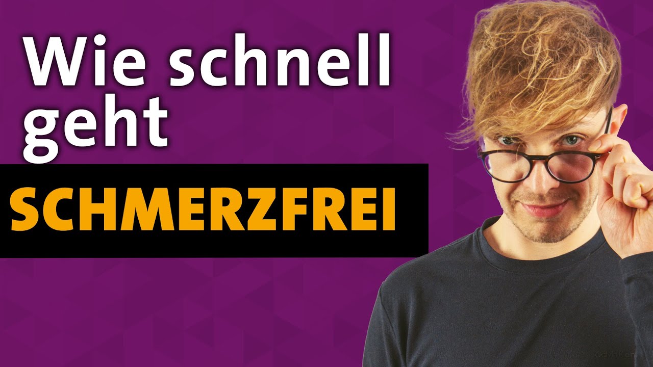 Schnell schmerzfrei mit Blitzhypnose
