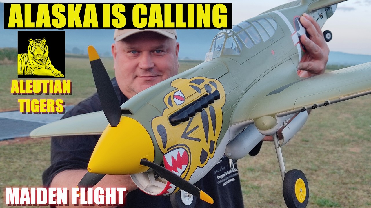 Durafly Curtiss P-40 Warhawk V2 