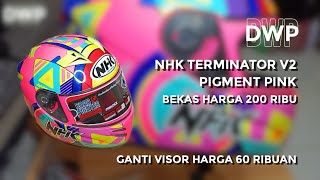 Ganti Visor Nhk Terminator V2