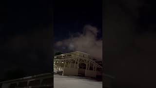 Unusual Blinking Lights Moving Through Night Clouds Over California Fairgrounds