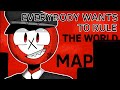 [Countryhumans] EVERYBODY WANTS TO RULE THE WORLD | Complete MAP