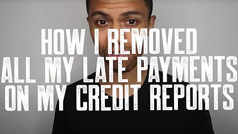 HOW I REMOVED ALL MY LATE PAYMENTS ON MY CREDIT RE...