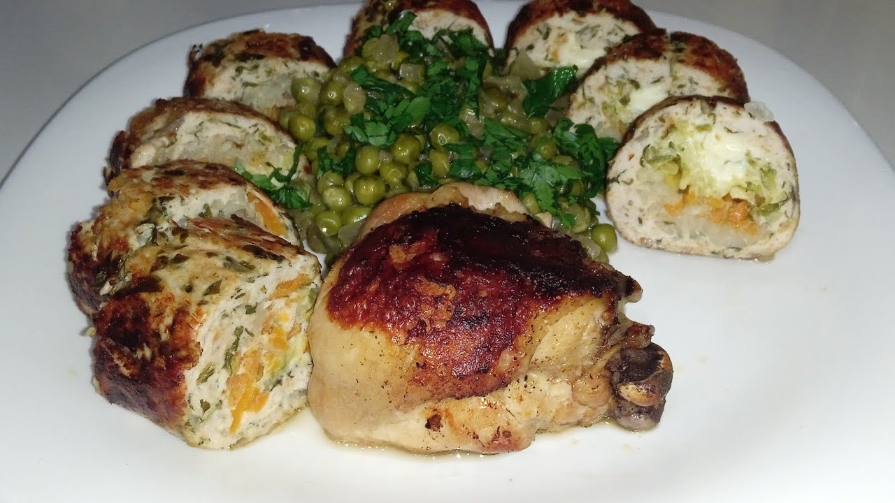  🔥 دجاج رولي محشي يذوب في الفم! سر الطراوة هنا 😱