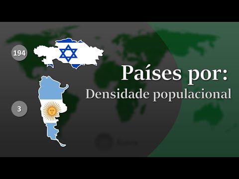 Vídeo: Qual é A Densidade Populacional Do Mundo