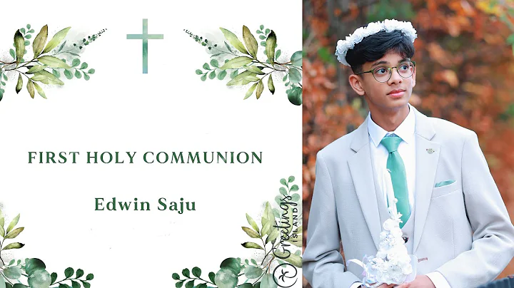 EDWIN First Holy Communion Highlights