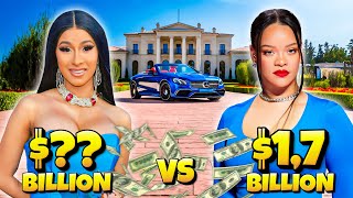 Cardi B vs Rihanna - Who Shows Off The Most? - LIFESTYLE BATTLE