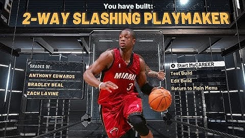 NBA 2K22 2 WAY SLASHING PLAYMAKER BUILD! Badges & Animations