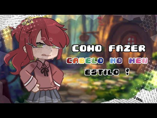 Tentei fazer cabelo realista  ▶️ Gacha Life PT BR • Amino