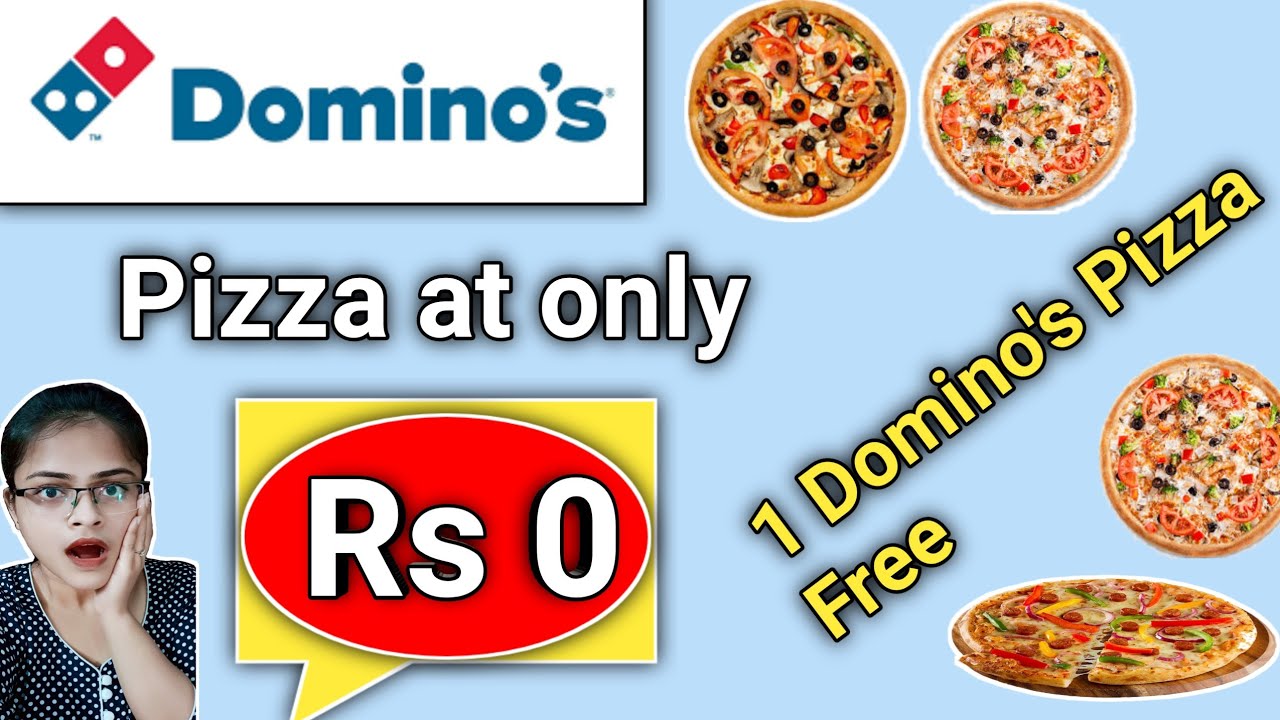 Domino's Pizza at Rs 0 ll Domino's Coupon Code l Domino's Pizza Offer l dominos coupon code