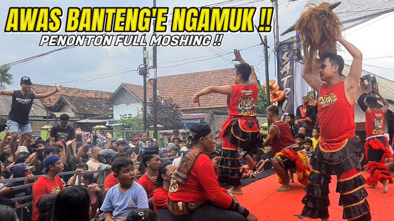 Banteng bireng Galak‼️Kewan Alas SATRIO TARUNO MUDHO Live Bence Pesantren Kediri