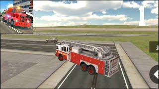 Fire Truck Flying Car - Simulator Gameplay Walkthrough Part 1 (Android) screenshot 3