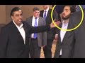 Omg anant ambani ignore father mukesh ambani in front of media