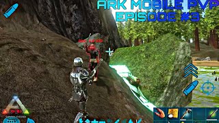 ( Ark Mobile ) wip all server and kill enemy 7 tribes base raid