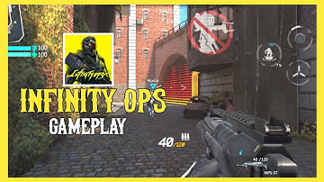 INFINITY OPS ONLINE FPS CYBERPUNK SHOOTER GAMEPLAY | AP GAMEPLAY || ACTION ANDROID GAMES | FPS ||