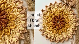 Beautiful crochet floral mandala pattern | crochet flower doily by Beyond Diary 2,825 views 4 months ago 37 minutes