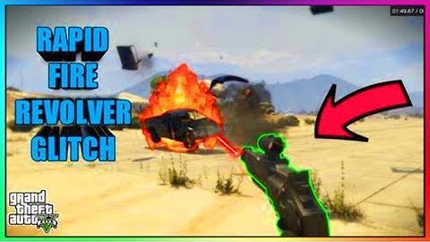 *EASY* How To Do The Rapid Fire Revolver Glitch (GTA Online)