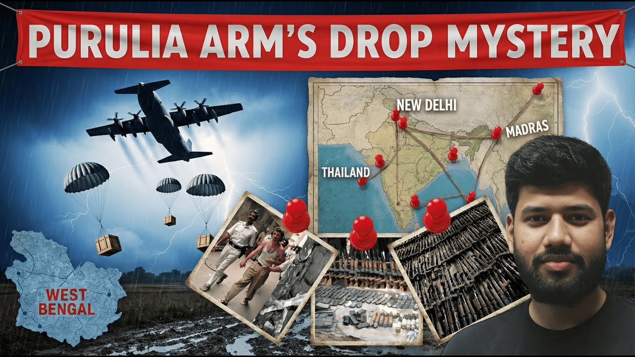 Purulia Arms Drop Conspiracy: They Closed the Case, But the Truth Refused to Stay Buried.