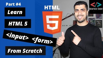 HTML Crash Course For Absolute Beginners 2020 | Part #4 | HTML Input Types And HTML Form