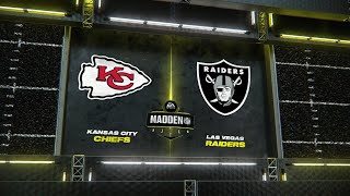 Madden 24 - Kansas City Chiefs @ Las Vegas Raiders - All-Time Teams Week 12