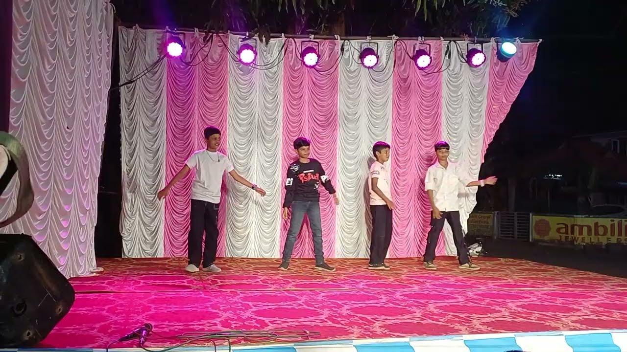 Malayalam music with dance at temple | pothani sivakshethram festival |