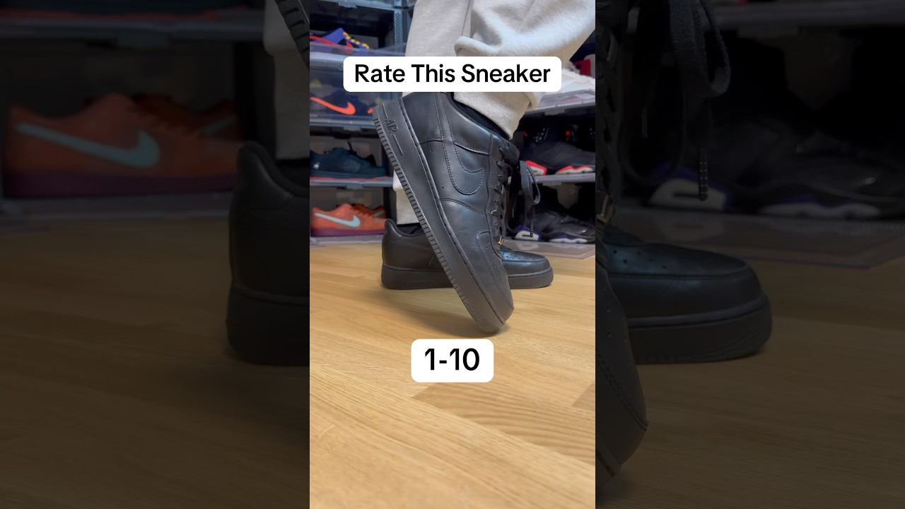 Nike Air Force 1 Black 