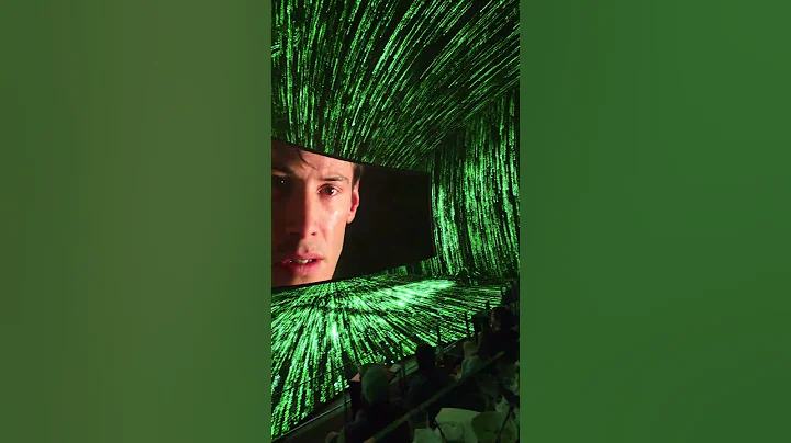 The Matrix playing at Cosm Los Angeles