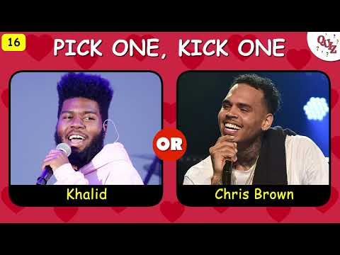 Pick One Kick SINGERS Edition HARD Who Is Better 