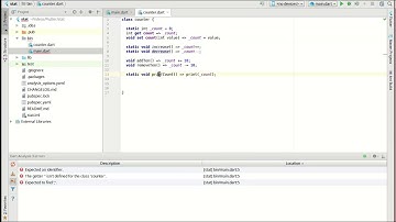 Flutter 15 -  Static
