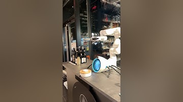 Providing wine-tasting experience while delighting customers with its AI capabilities. #AI #robotics