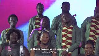 YEYI WO AYE BY A. E. AMANKWAH. CONDUCTED BY JAMES VARRICK ARMAA. HARMONIOUS CHORALE