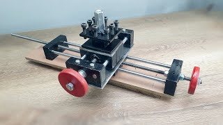 Homemade Metal Lathe X - Y Axis! Mini torna için X Y Aks Yapımı