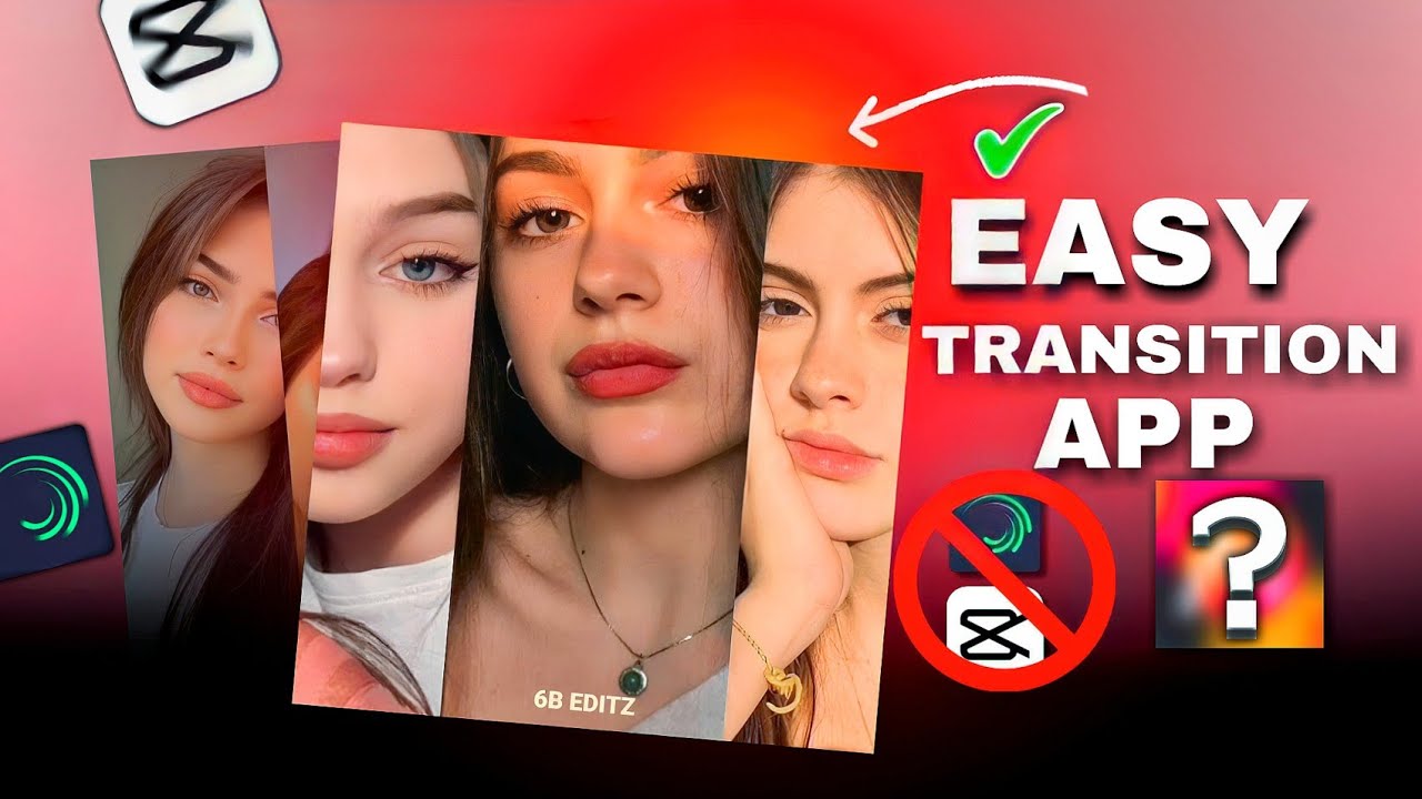 Easy Transition App Tutorial 😃 Video Eaditing || Easy VFX Eaditing App 🔥 || #viral #easy #tutorial