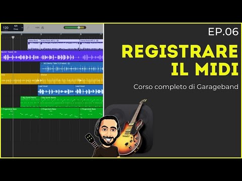 Video: Come Usare i File MIDI in Garage Band: 23 Passaggi Video: Come Usare i File MIDI in Garage Band: 23 Passaggi
