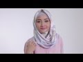 Tutorial Hijab Segi Empat Satin Simple