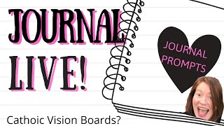 CAN CHRISTIANS USE VISION BOARDS? | DISCUSSION (AND JOURNAL PROMPTS TO REVIEW 2019 & LOOK TO 2020)