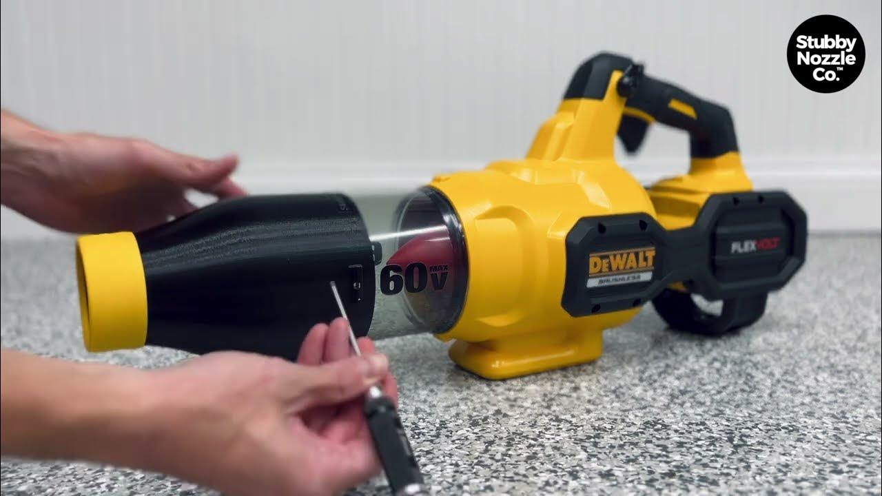 STUBBY® Car Drying Nozzle for DEWALT 60V MAX* Leaf Blowers (DCBL772B