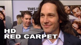 This is the End Premiere: Paul Rudd Interview | ScreenSlam