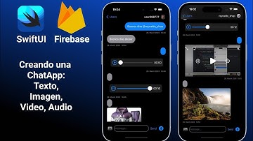 SwiftUI & Firebase: ChatApp allows to send [ Texts, Audios, Images, Videos ] - Firebase - Storage