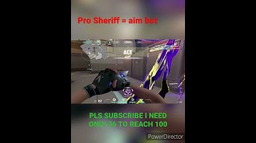 sheriff ace 1 v 5 clutch valorant #valorant #shorts #ace #sheriff