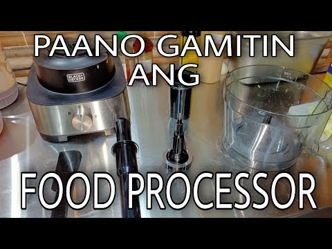 Video: Paano pumili ng multifunctional na food processor na may gilingan ng karne