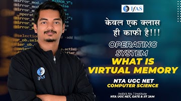 Virtual Memory in Operating System UGC NET Computer science