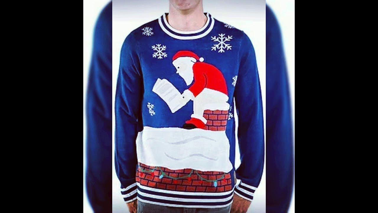 Ugly Christmas Sweater For Men - YouTube