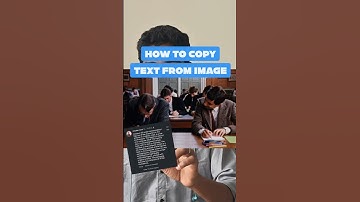 How to copy text from image - Smartphone Trick