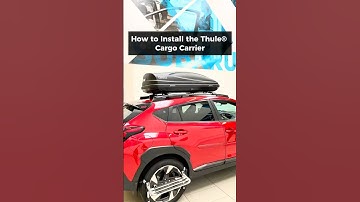 How to Install the Thule® Cargo Carrier