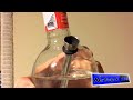 How to make a cheap glass bong using an old bottle