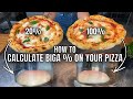 In Depth Understanding Biga % For Pizza Dough