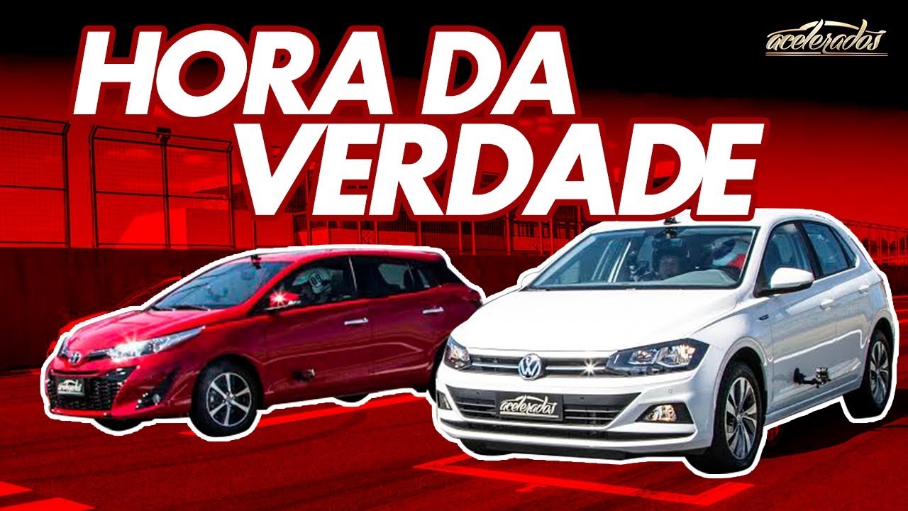 Volkswagen Polo TSI x Toyota Yaris! Qual é o melhor na pista? - Especial #220 | Acelerados