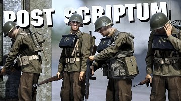 Post Scriptum Carentan Street Battle - 4K [GER Comms/ENG Subs]