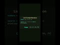 Python Trick – List Comprehension Explained Fast