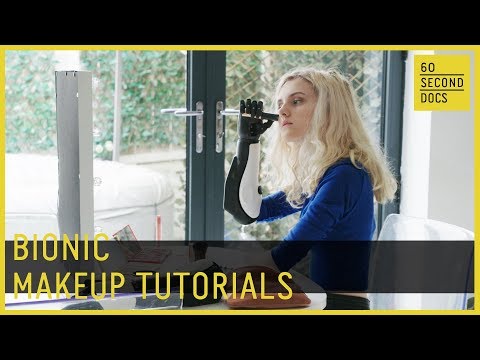 Teen Films Makeup Tutorials... With Her Bionic Arms
